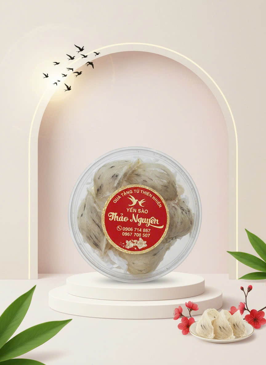 Yến chưng đường phèn